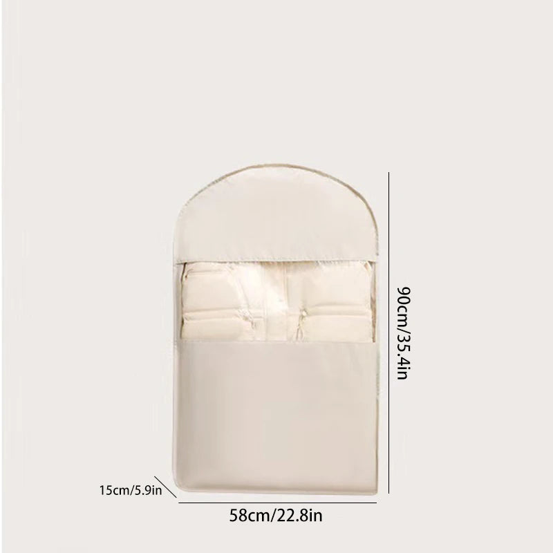 Premium Compression Storage Bags for down Jackets & Luxury Clothing - Dust-Proof Wardrobe Organizers with Space-Saving Design