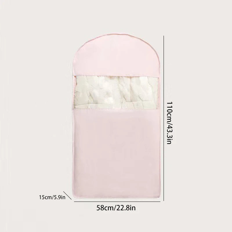 Premium Compression Storage Bags for down Jackets & Luxury Clothing - Dust-Proof Wardrobe Organizers with Space-Saving Design