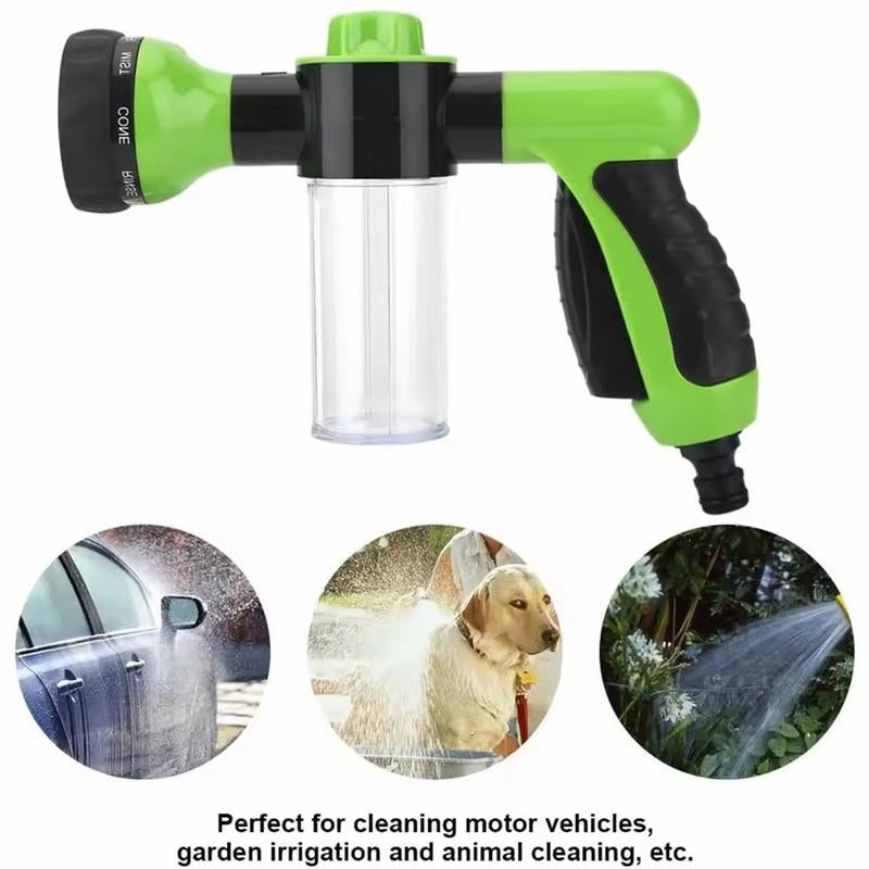Horse Shower Sprayer, Adjustable High-Pressure Sprayer Nozzle, Garden Wash Animal Horse Shower Car Cleaning Tool, Portable