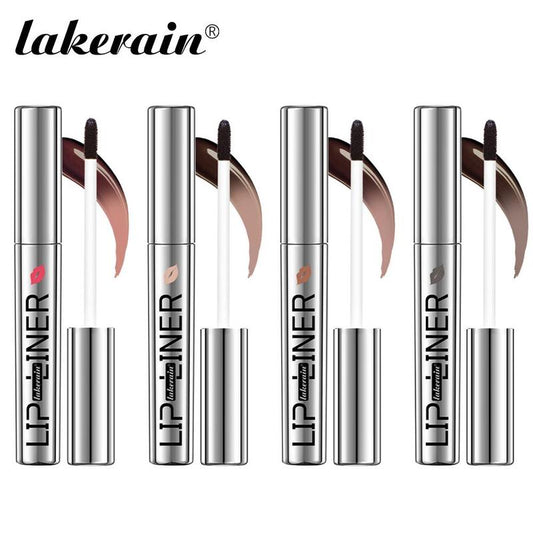 Long-Lasting Lip Liner Tattoo, 3 Counts Peel off Lip Liner, Moisturizing Lip Stain, Lip Makeup Tool for Women & Girls, Cosmetic, Mauve Lip Stain