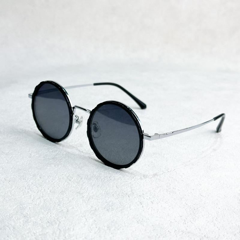 UV400 Rounded Polarized Glasses ND9 Stepless Dimming 1-9 Gears UV Protection Eyewear for Men Beach Shady Rays Frames Sunglasses with ND Filter Lenses Anti-Glare Men Gifts