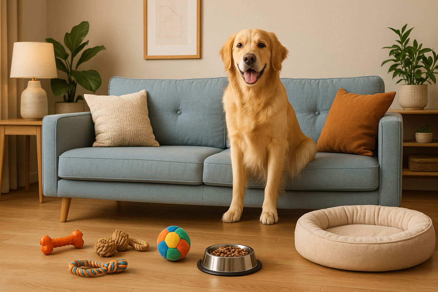 quiero una imagen atractiva ara mi tienda online, vamos a vender productos para mascotas y hogar